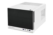 Kabinet - SilverStone SUGO SG13 Black/White - Kabinet - Desktop - SST-SG13WB