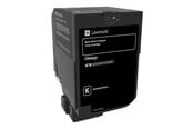 Blæk, Toner & Forbrugsstoffer - Lexmark 74C20K0 - Black toner - 74C20K0