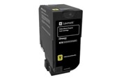 Blæk, Toner & Forbrugsstoffer - Lexmark 74C20Y0 - Yellow laser toner - 74C20Y0