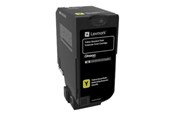 Blæk, Toner & Forbrugsstoffer - Lexmark Toner cartridge - Yellow - 74C2SYE