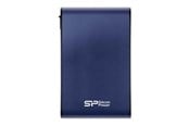 Harddisk - Ekstern - Silicon Power Armor A80 - 2TB - Ekstern Harddisk - Blå - SPO20TBPHDA80S3B