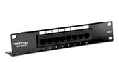 Netværkstilbehør - TRENDnet TC-P08C6 8-Port Cat. 6 Unshielded Patch Panel - TC-P08C6