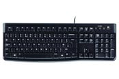 Tastatur - Logitech K120 Corded Keyboard - US - Tastatur - Amerikansk engelsk - Sort - 920-002509