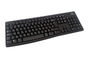 Tastatur - Logitech K270 Wireless Keyboard - UK - Tastatur - Engelsk - Sort - 920-003745