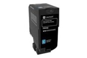 Blæk, Toner & Forbrugsstoffer - Lexmark - cyan - original - toner cartridge - LCCP LRP Corporate - 74C2SCE