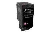 Blæk, Toner & Forbrugsstoffer - Lexmark - magenta - original - toner cartridge - LCCP LRP  Corporate - 74C2SME