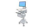 Skærmholder - Ergotron StyleView Cart with LCD Pivot SLA Powered 1 Tall Drawer - SV44-13B1-2