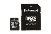 Hukommelseskort - Intenso microSD UHS-I Professionel - 100MB/s - 32GB - 3433480