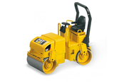 Legetøjsbil - Bruder CAT Asphalt drum compactor - 02433