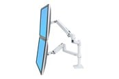 Skærmholder - Ergotron LX Dual Stacking Arm - 45-492-216