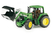 Legetøjsbil - Bruder John Deere 6920 with frontloader - 02052