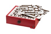 Brætspil - Brio 34020 Labyrint spil, rød  m/2 plader - 34020