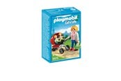 Figur - Playmobil Mor med tvillingeklapvogn - 5573