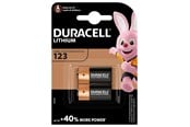 Batteri - DURACELL CR123A (2-Pack) - DUR020320
