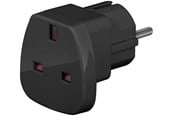 Strømkabel (ekstern) - Pro Rejseadapter UK til EU sort - 4040849942716