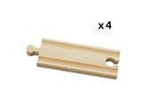 BRIO - Brio 33334 Lige skinner, korte - 33334