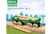 BRIO - Brio 33696 Togvogn med tømmer - 33696