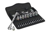 Værktøj - Wera 8100 SA 8 Zyklop Metal-skraldesæt, omskiftergreb, 1/4"-tilslutning, metrisk , 28 dele - 05004018001