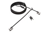 Systemtilbehør (kølepasta mv.) - Kensington MicroSaver 2.0 Keyed Twin Laptop Lock - Like Keyed - K65099L