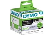 Papir, Fotopapir og Etiketter - DYMO LabeWriter store adresseetiketter | 36mm x 89mm | 1 rulle x 260 stk - 1983172