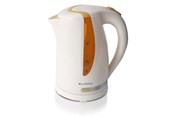 Elkedel - Eldom Elkedel C230 1.7 L - Hvid med gule og orange toner - 2000 W - CZAJNIK C 230