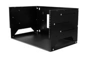 Rack skabe - StarTech.com Wall-Mount Server Rack with Built-in Shelf - Solid Steel - 4U - WALLSHELF4U