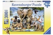 Puslespil - Ravensburger African Friends 300p - 130757