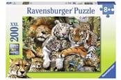 Puslespil - Ravensburger Big Cat Nap 200p - 127214