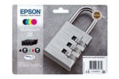 Blæk, Toner & Forbrugsstoffer - Epson 35 Multipack (Black Yellow Cyan Magenta) Ink - C13T35864010