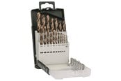 Bor & bits - Bosch Metalborssæt med 19 dele HSS-Co, DIN 338 - 2609255133