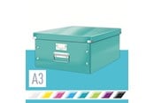Arkivering & Opbevaring - Leitz Opbevaringsboks  Click & Store WOW Large Isblå - 60450051