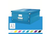 Arkivering & Opbevaring - Leitz Opbevaringsboks Click & Store WOW Large Blå - 60450036
