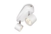 Lamper - Philips Myliving star loftlampe hvid 2x4,5w 220 - 240v - 915005307201