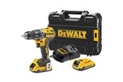 Skrue/Boremaskine - Dewalt 18V XR bore-/skruemaskine, 2x18 V/2,0 Ah *DEMO* - DCD791D2-QW