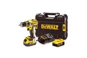 Skrue/Boremaskine - Dewalt 18V XR Brushless Compact Drill Driver - 2 x 5Ah - DCD791P2-QW