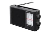 DAB, netværks- og clockradio - Sony ICF-506 - AM/FM - Mono - Sort - ICF506.CED