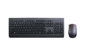 Tastatur - Lenovo Professional Combo - Tastatur & Mus sæt - Dansk - Sort - 4X30H56804
