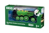 BRIO - Brio 33593 Stort, grønt lokomotiv, B/O - 33593