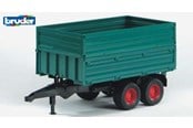 Legetøjsbil - Bruder Tipping trailer with removable top - 2010
