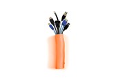 Kabel Organisering - Multibrackets M Universal Cable Sock Self Wrapping 40mm Orange 25m - 7350073734559