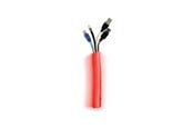 Kabel Organisering - Multibrackets M Universal Cable Sock Self Wrapping 25mm Red 25m - 7350073734535