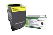 Blæk, Toner & Forbrugsstoffer - Lexmark 71B20Y0 / Yellow Return Program Toner - 71B20Y0