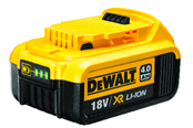 Akku & Lader - Dewalt 18v xr 4,0ah batteri - DCB182-XJ