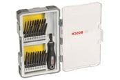 Bor & bits - Bosch Skruetrækkersæt med 37 dele med håndgreb - 2607017320