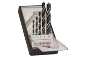 Bor & bits - Bosch Robust Line træspiralborsæt med 5 dele - 2607010527