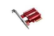 Netværksadapter (netkort, printserver mv.) - ASUS XG-C100C 10GBase-T PCIe Network Adapter RJ-45 (5/2.5/1GB Compatible) - 90IG08B0-MO0B00