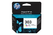 Blæk, Toner & Forbrugsstoffer - HP 303 / T6N01AE - Tri-Color Ink (Cyan Magenta Yellow) - T6N01AE