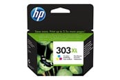 Blæk, Toner & Forbrugsstoffer - HP 303XL / T6N03AE High Capacity Tri-Color (Cyan Magenta Yellow) Ink - T6N03AE