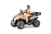 Legetøjsbil - Bruder Quad med chauffør - 63000