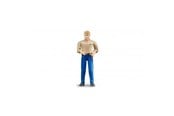 Figur - Bruder Man, light skin, blue jeans - 60006